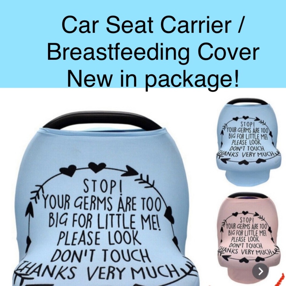 Infant Baby boy girl car seat breastfeeding cover
